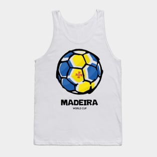 Madeira Football Country Flag Tank Top